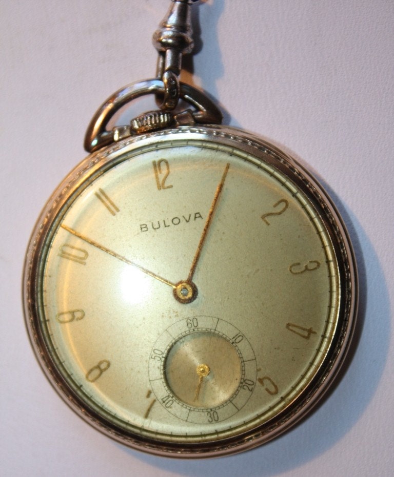 bulova pocket watch