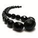 Necklace Victorian Whitby Jet Authentic Graduated Beads 1800s