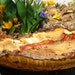 Big natural bark edge box elder burl bowl with a ring of red