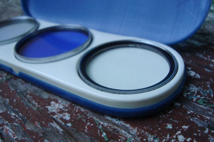 walz camera filter set . vintage
