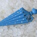 vintage barrette,blue umbrella with duck handle