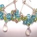 Tropical Chandelier Sterling Silver Earrings