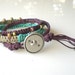 Hippie Jewelry Boho Wrap Bracelet Friendship Bracelet Hippie Boho Fashion Wrap Bracelet Turquoise Purple Bohemian Jewelry Gift For Her