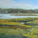 Daily Painting,Landscape Oil , 6x8, OOAK, "Saltwater Marsh"