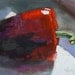 Original Still Life Daily Oil Painting, Le Belle Poivron Rouge, 6x8"