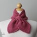 Scarflette Neck Warmer Knitted Rose Pink