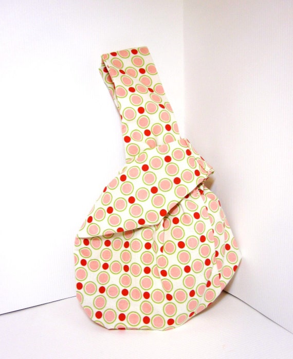 Japanese Knot Bag Wristlet / Project Bag / by handjstarcreations