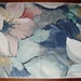 FABRIC SALE Floral Brush Stroke (Dark) Fabric Remnant