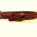 Camel Leather MUSE Belt 1 1/4 inch Free Shipping
