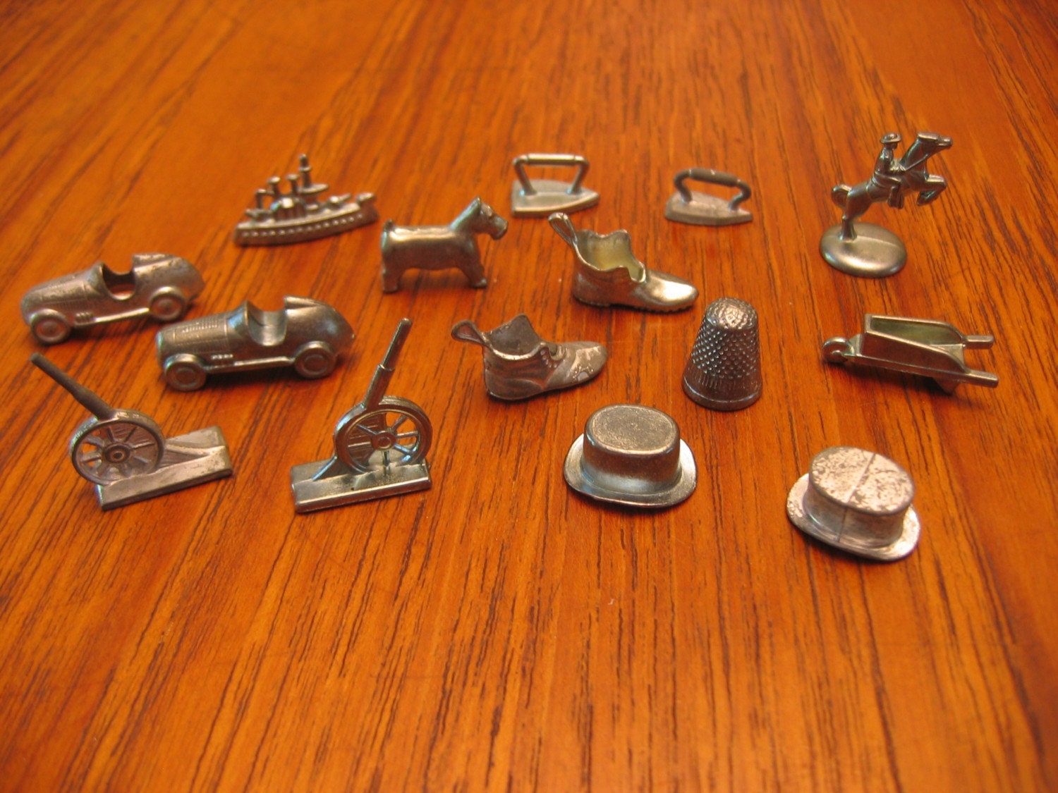 Metal Monopoly Game Pieces