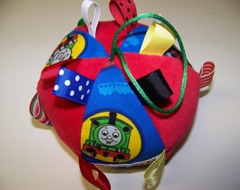 pdf Pattern Taggie Ball toy for Baby 5" Dia. Infant Toy with Immediate Download e-file