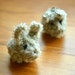 Dust Bunny hand-knitted amigurumi keyring