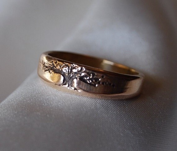 Tree of life wedding ring