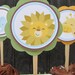Jungle Themed Cupcake Party Picks