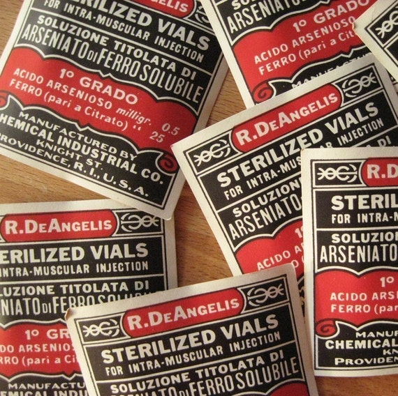 items similar to vintage medicine labels for collage scrapbooking on