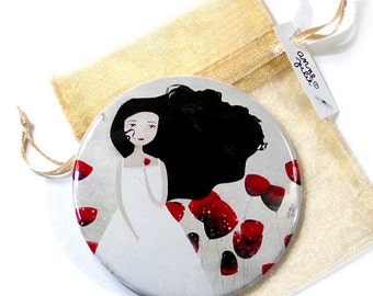 Poppies (Les Coquelicots) - Pocket Mirror