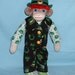 Irish Leprechaun Sock Monkey Notre Dame Fighting Irish