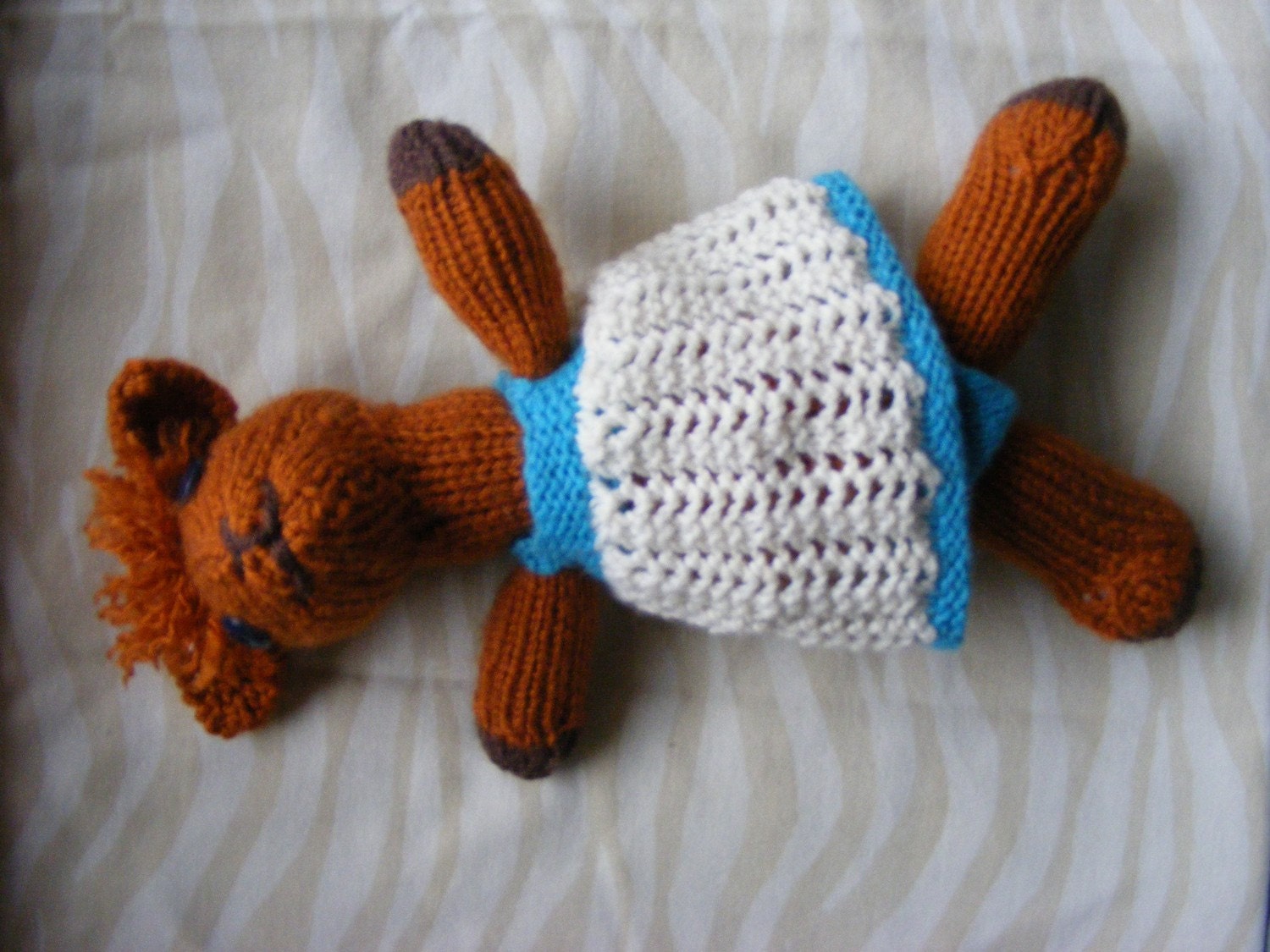 Knitted Alpaca Toy