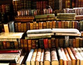 Paris Photography - Books for sale along the Seine - France, antique books in France, travel, Europe, Office Decor, Paris Print