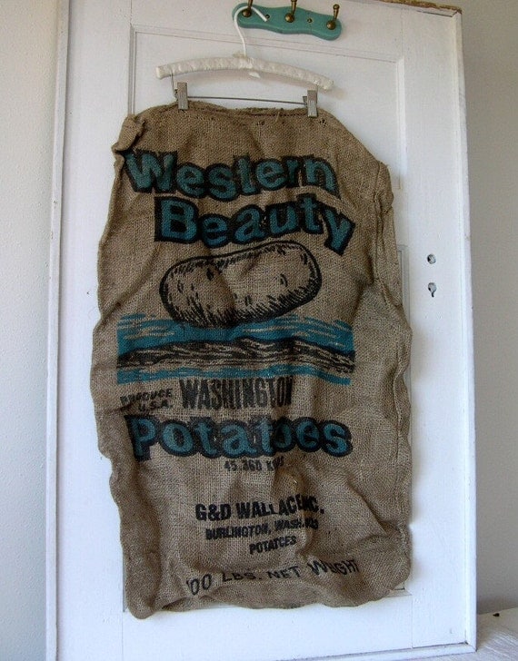 Pacific Northwest Burlap Potato Sack