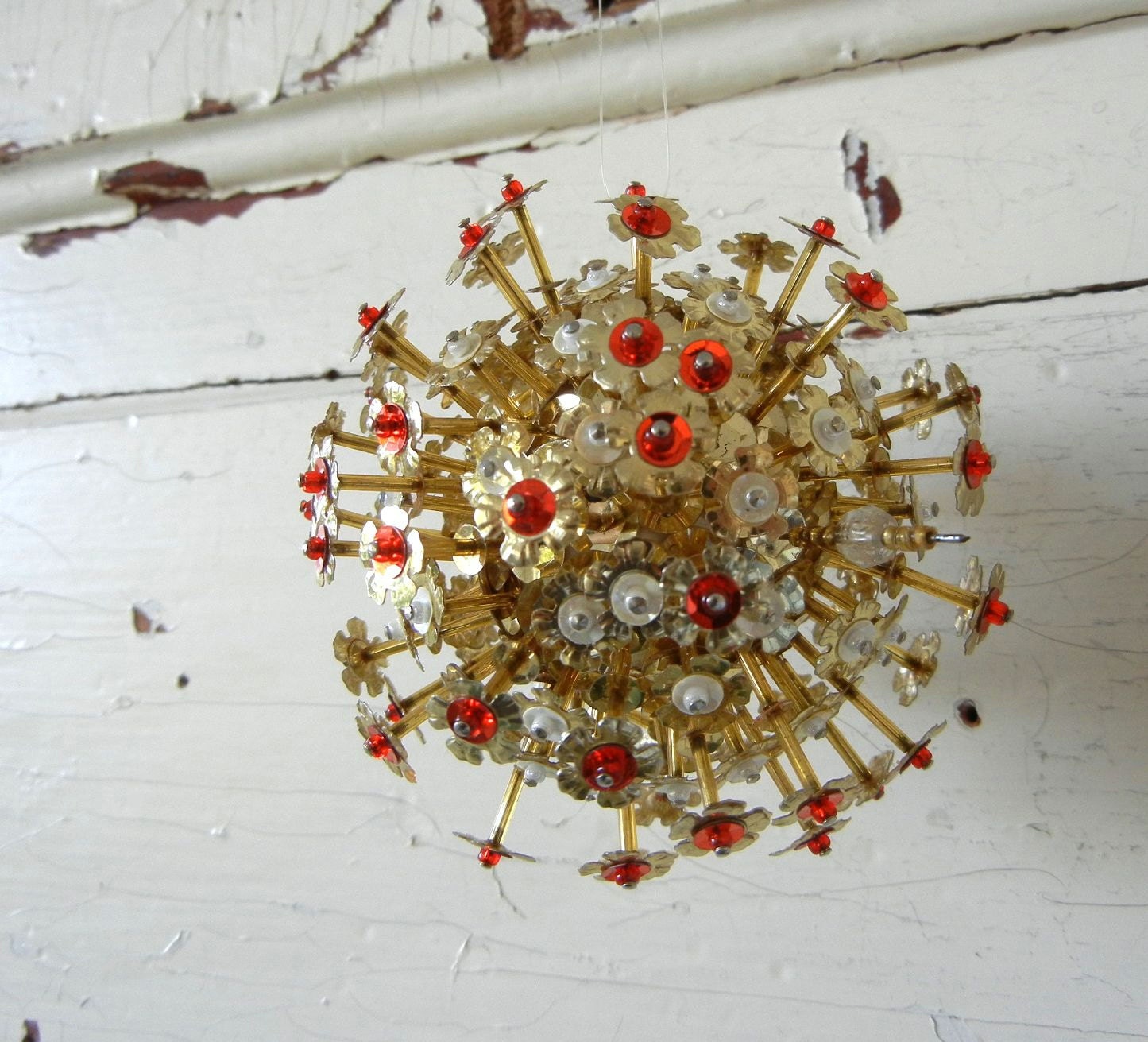 vintage christmas ornament mid century sputnik by vintage christmas ornament mid century sputnik by