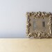 vintage double light switch plate, art nouveau style