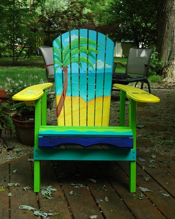 Custom Hand Painted Adirondack Chairs