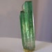 Bright Green Tourmaline Crystal - Tourmaline - Specimen - Crystal - natural -- coyoterainbow - wire wrapping stone