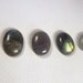 Labradorite - Labradorite Cabochons - lot of 6 - various sizes - 10 x 8 - 20 x 15