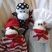 Pirate Sock Monkey. Full Sized Complete with Costume.
