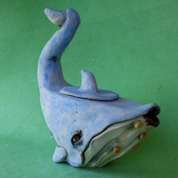 Ceramic Whale Teapot by RudkinStudio on Etsy