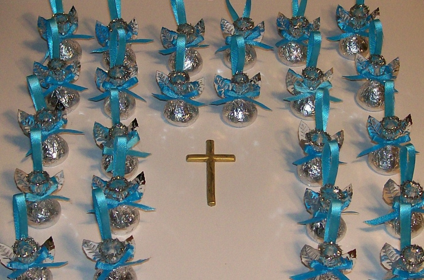 Chocolate Candy Angels Set of 40 Baby Shower Christening