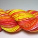Sock Garden - Handpainted Yarn - Lemon Yellows and Orange