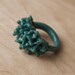 SALE - Glass Cluster Ring - Teal - Nature in the City Collection