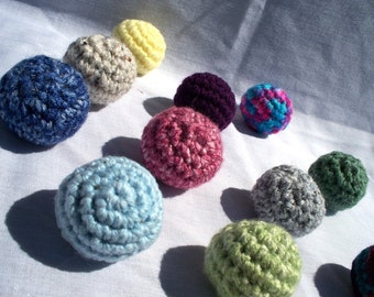 Catnip Toys - Catnip Balls - Cat Toys - Set of 3