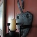 Vintage lighting tin candle holder