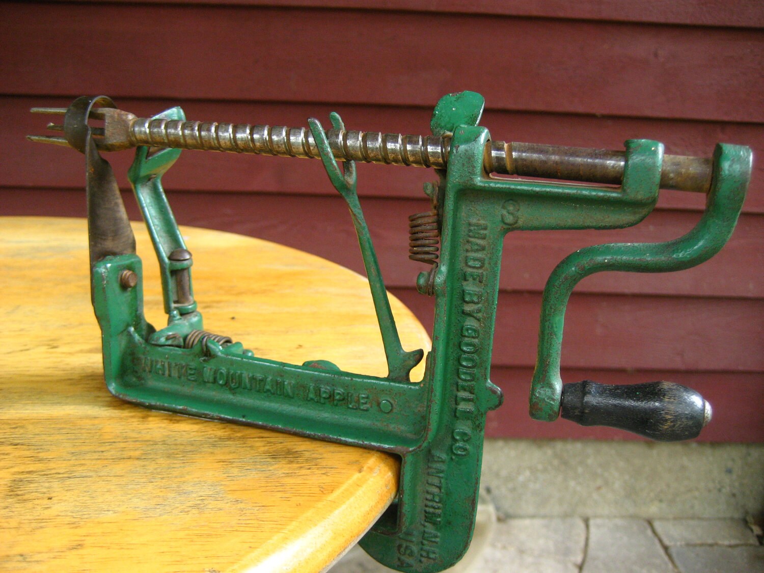vintage apple peeler corer slicer
