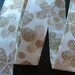 D Ring Belt, Soft Shades in a floral design, S/M