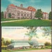 2 Cincinnati, Ohio Vintage Postcards - Eden Park Observatory and Art Museum