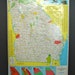 Vintage Cram's Pull Down School Wall Map of Georgia