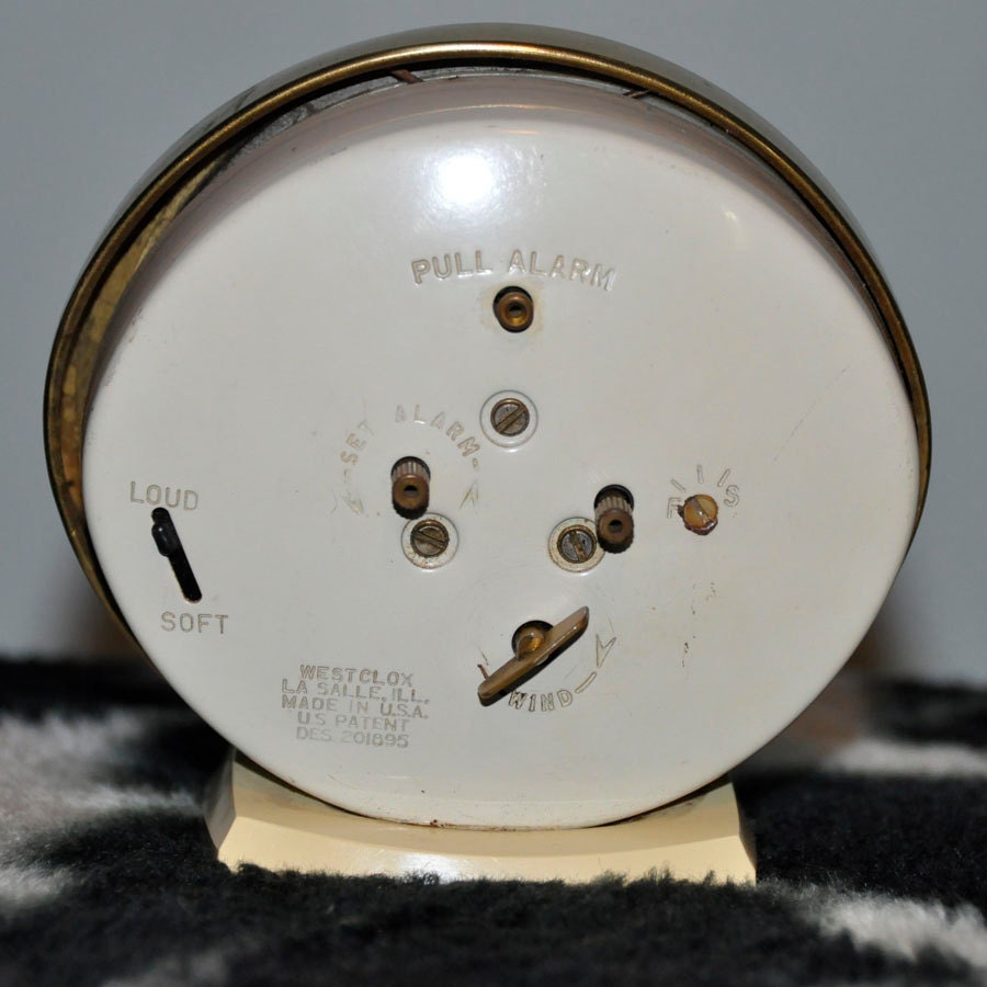 wind up ticking big ben alarm clock