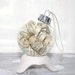 Pride and Prejudice Ornament - Shabby Chic Vintage Book Pages in Glass Bulb for Christmas Decor