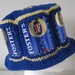 Crocheted Beer Can Hat - Foster's
