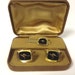 Awesome Austrailian kangaroo 60s/70s vintage mens cuff links and tie clip set in original box mad men