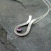 Sale ready to ship 10% off, Mothers Jewelry, Sterling silver and Rose Sapphire, Gifts for mom, Gifts for her, Gifts under 50, ready to ship