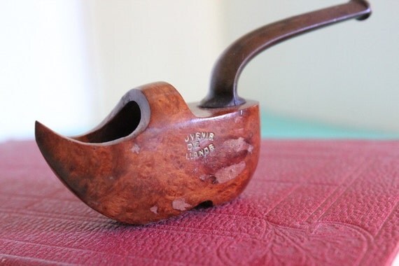 Antique Dutch Wooden Shoe Tobacco Pipe