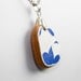 Positano Pendant (Blue Flower Fragment)