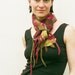 Felted scarf with fringes