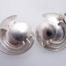 RESERVED for sunshinecheryl100 ----- Vintage Sterling Artist Made Moderne Earrings Spinning Fingers Earrings with Baroque Pearls