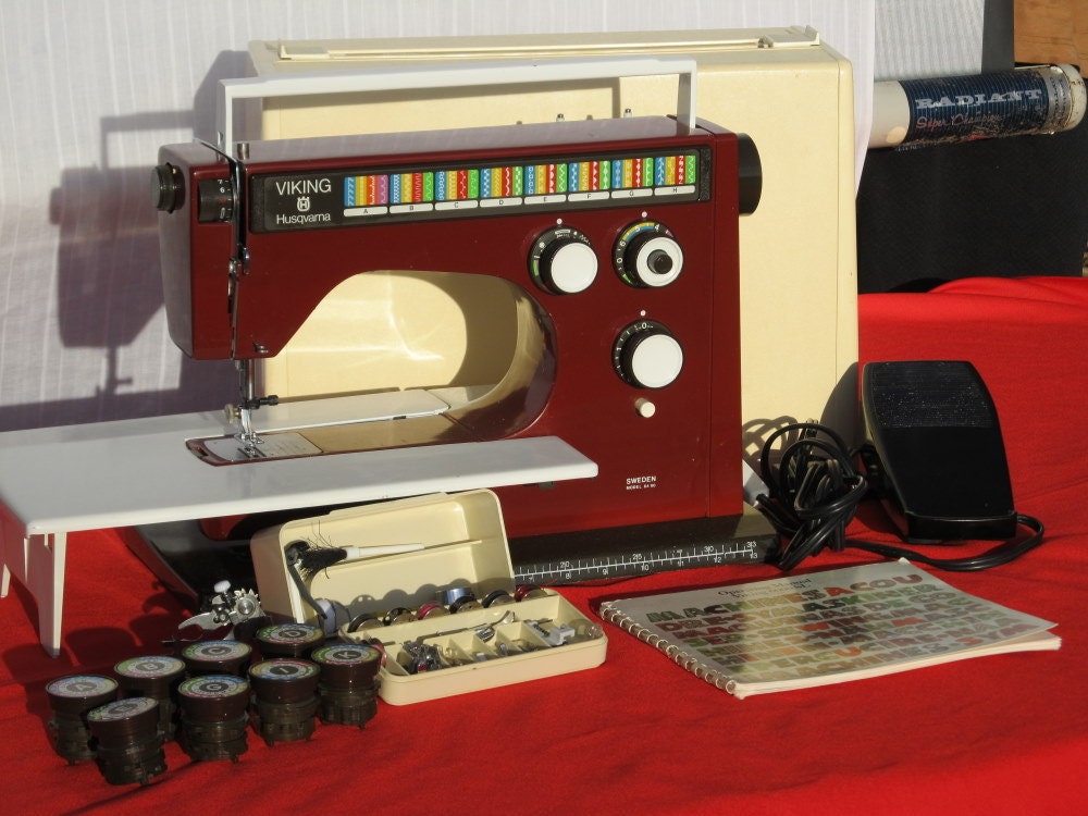 Sewing Machine: Viking Husqvarna 6460. 1978 By Annsquiltnstuff